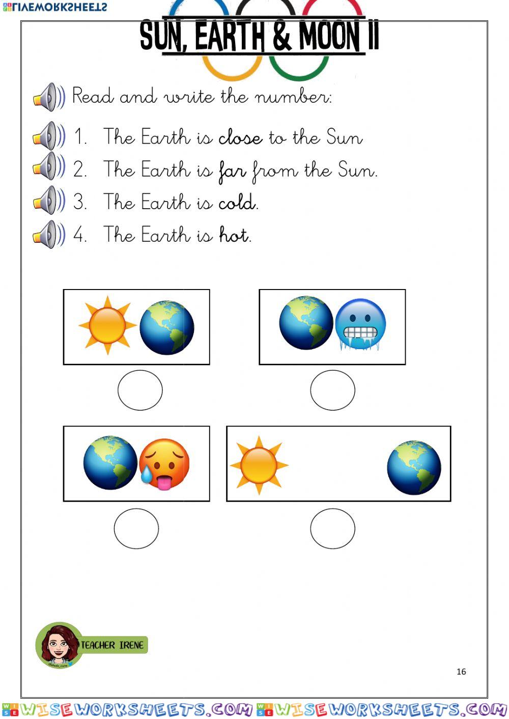 Sun, Earth Moon II