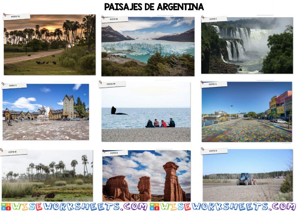 Paisajes de argentina