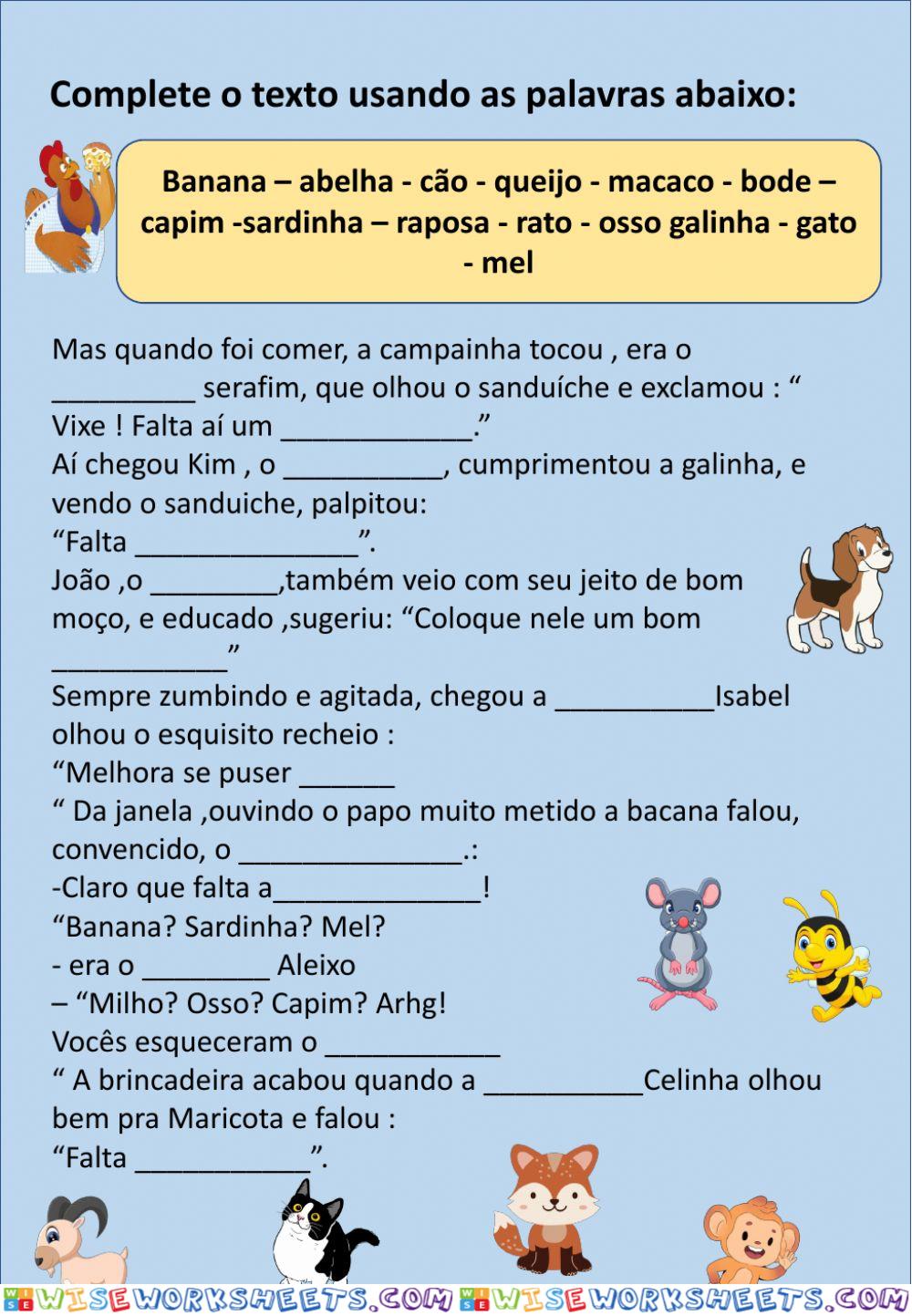 worksheet