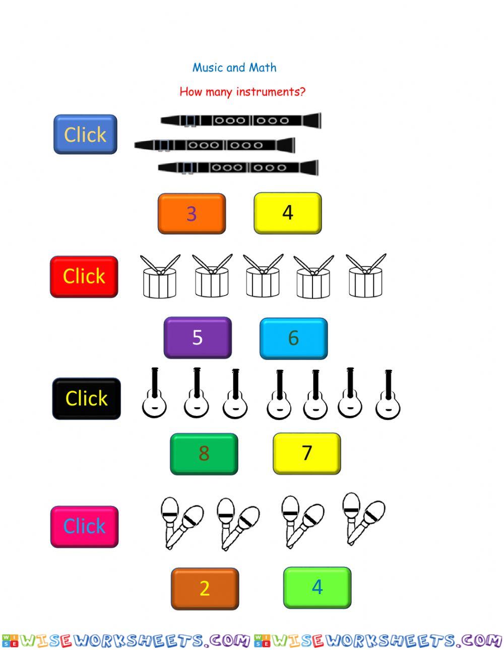 Counting Instruments 2