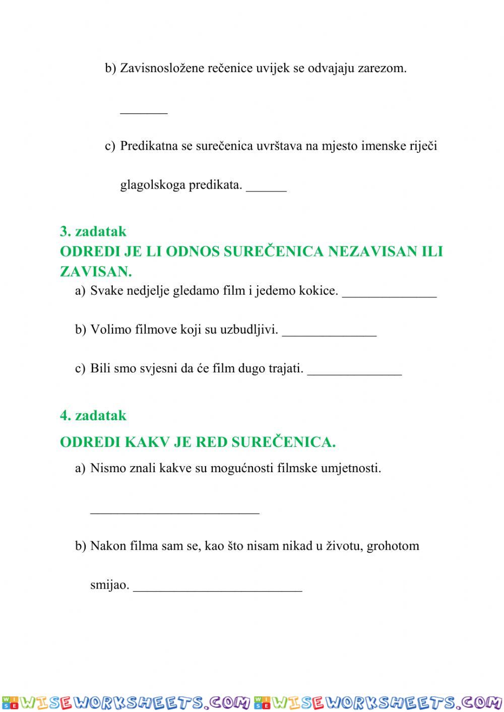 worksheet