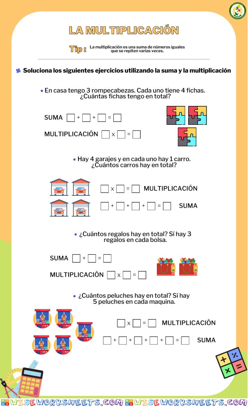 ¡Reto! La Multiplicación