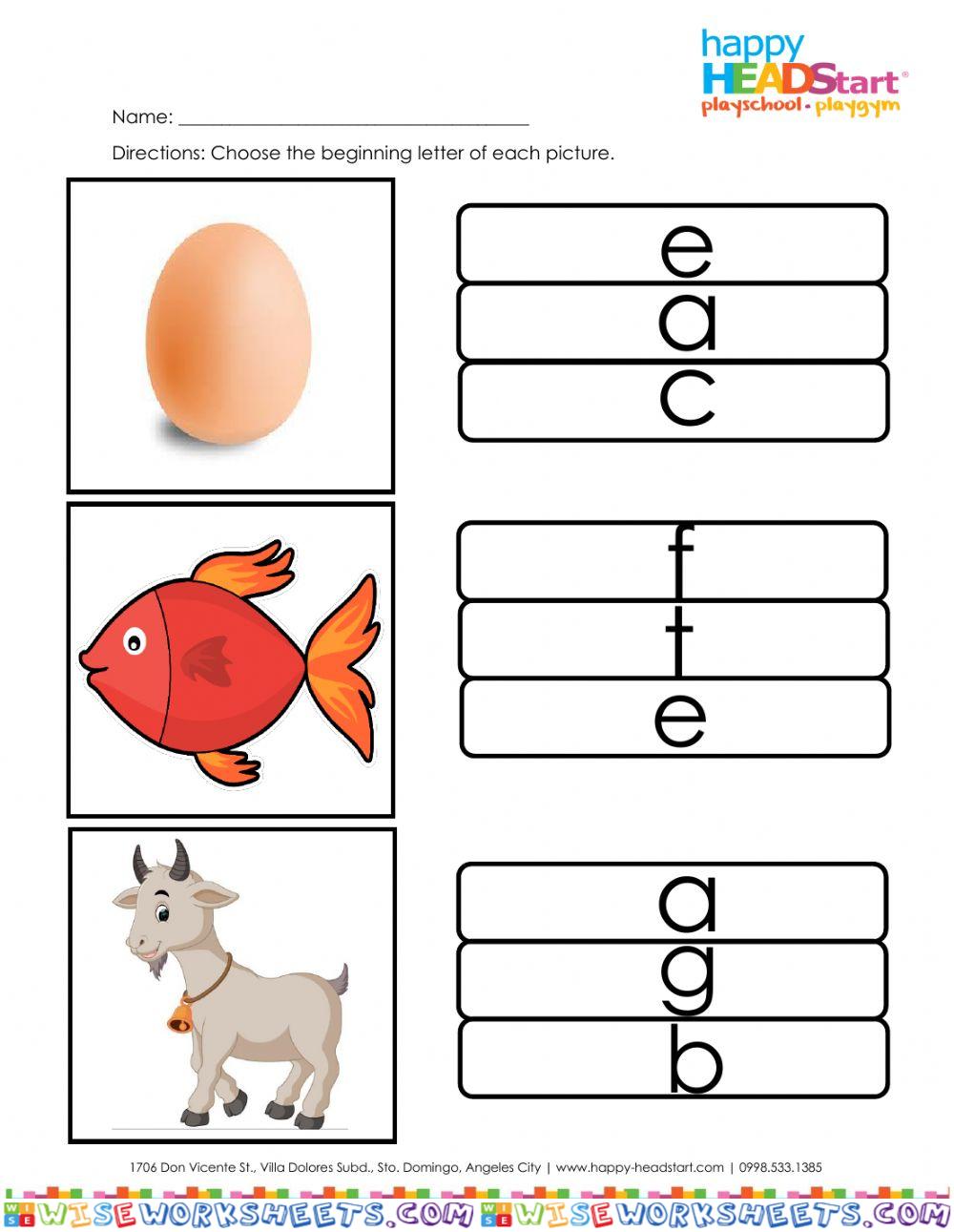 Letter Gg