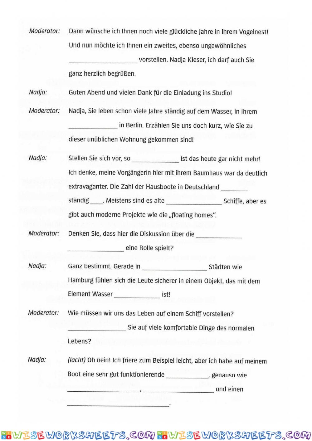 worksheet