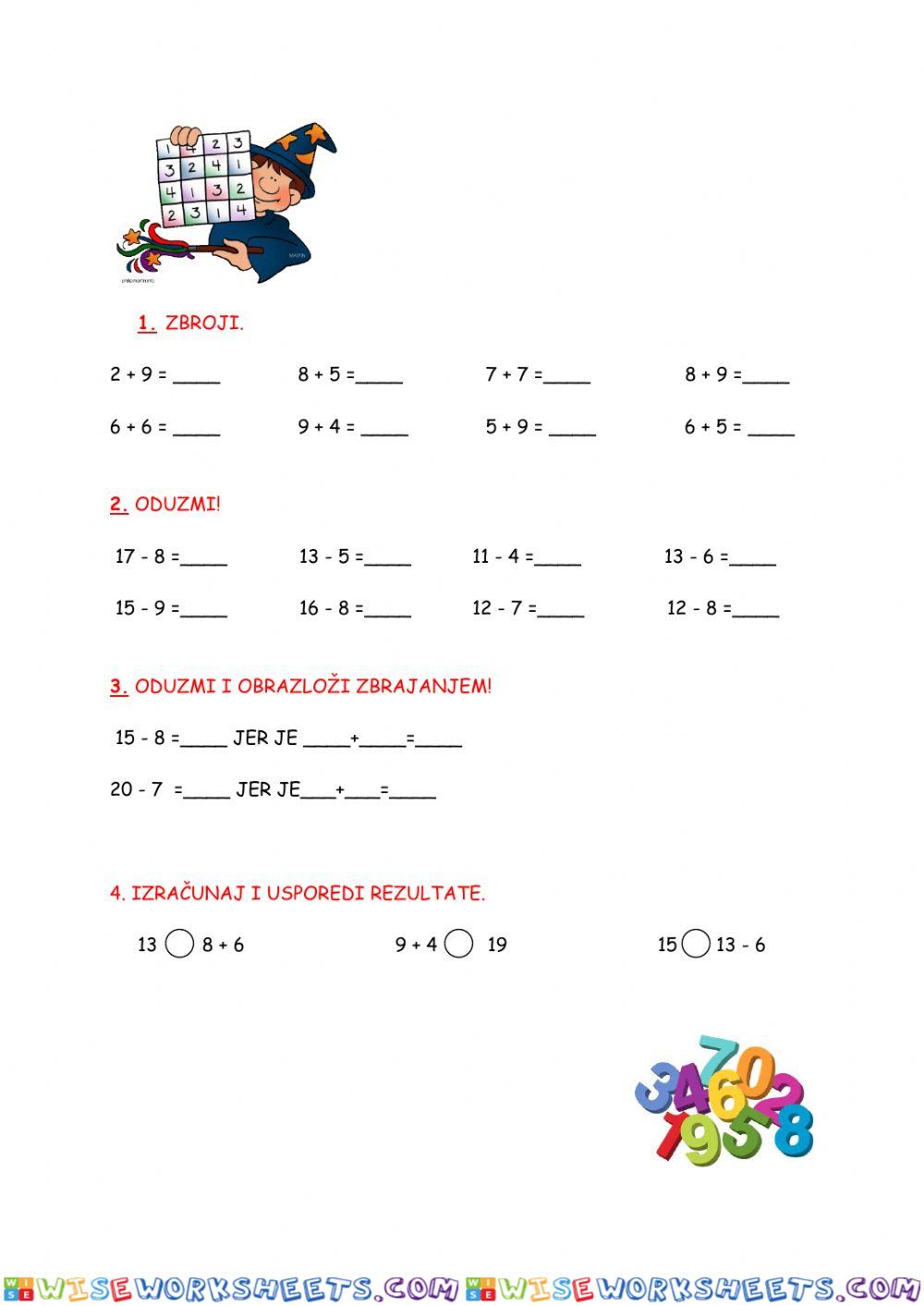 worksheet