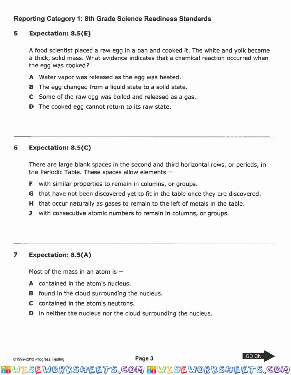 worksheet