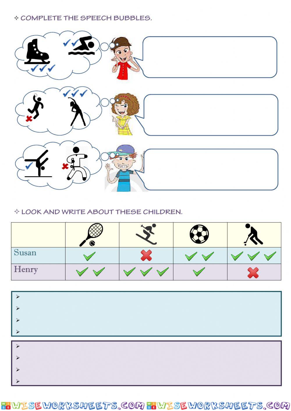 worksheet