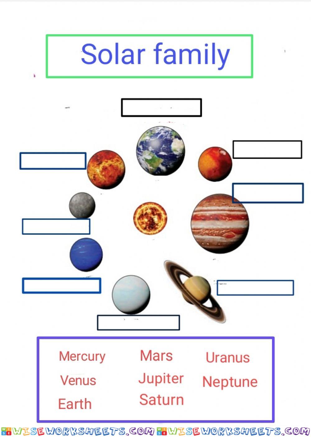 Solar family