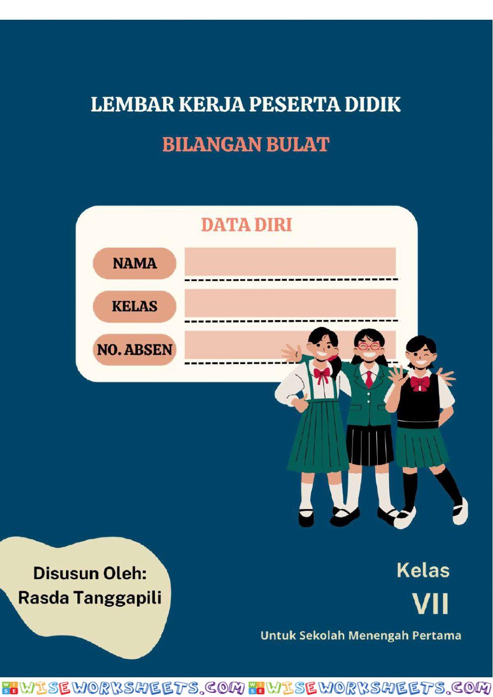 E-LKPD Bilangan Bulat