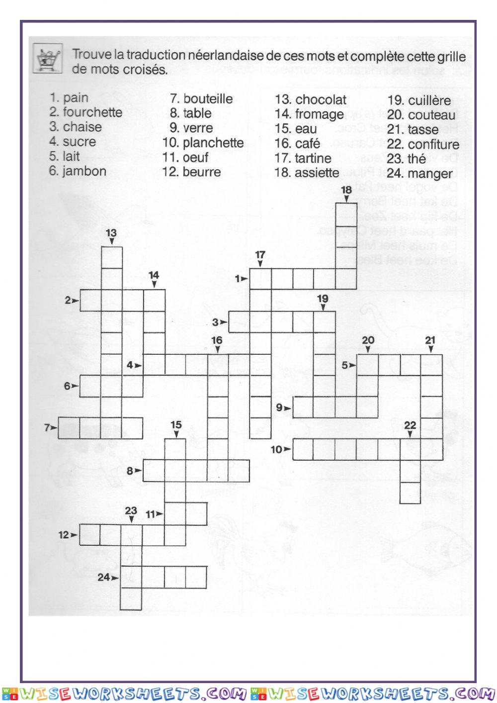 worksheet