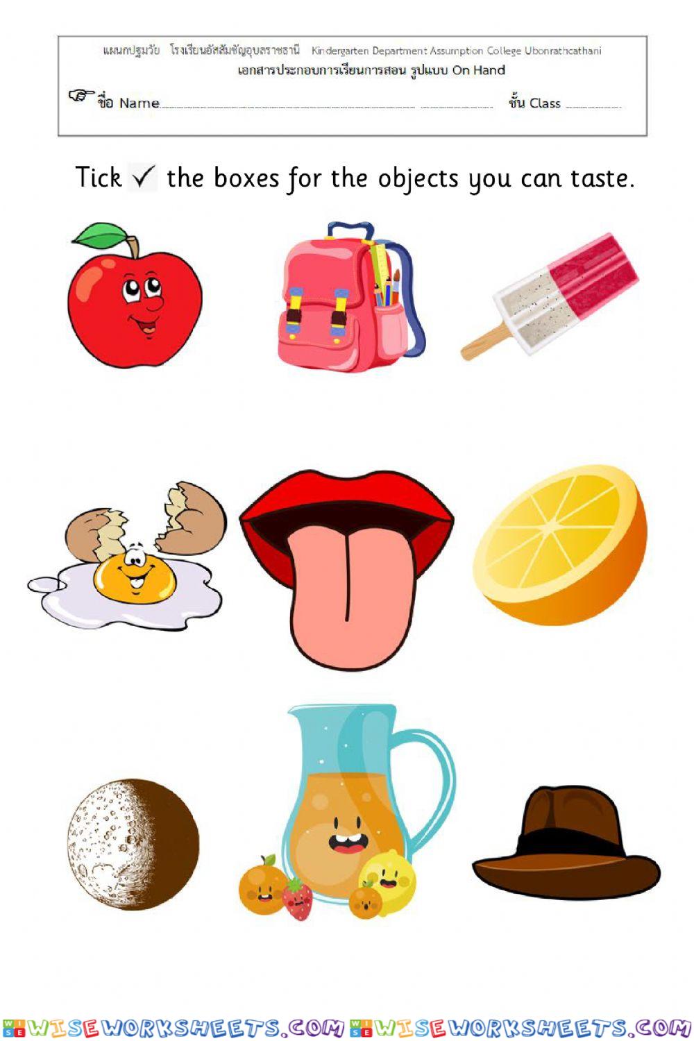 5-Senses Taste