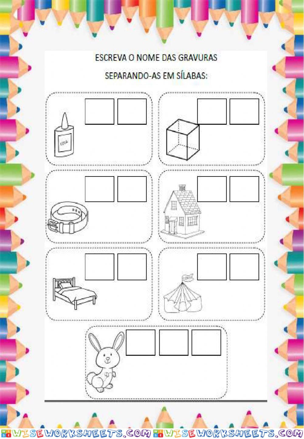 worksheet