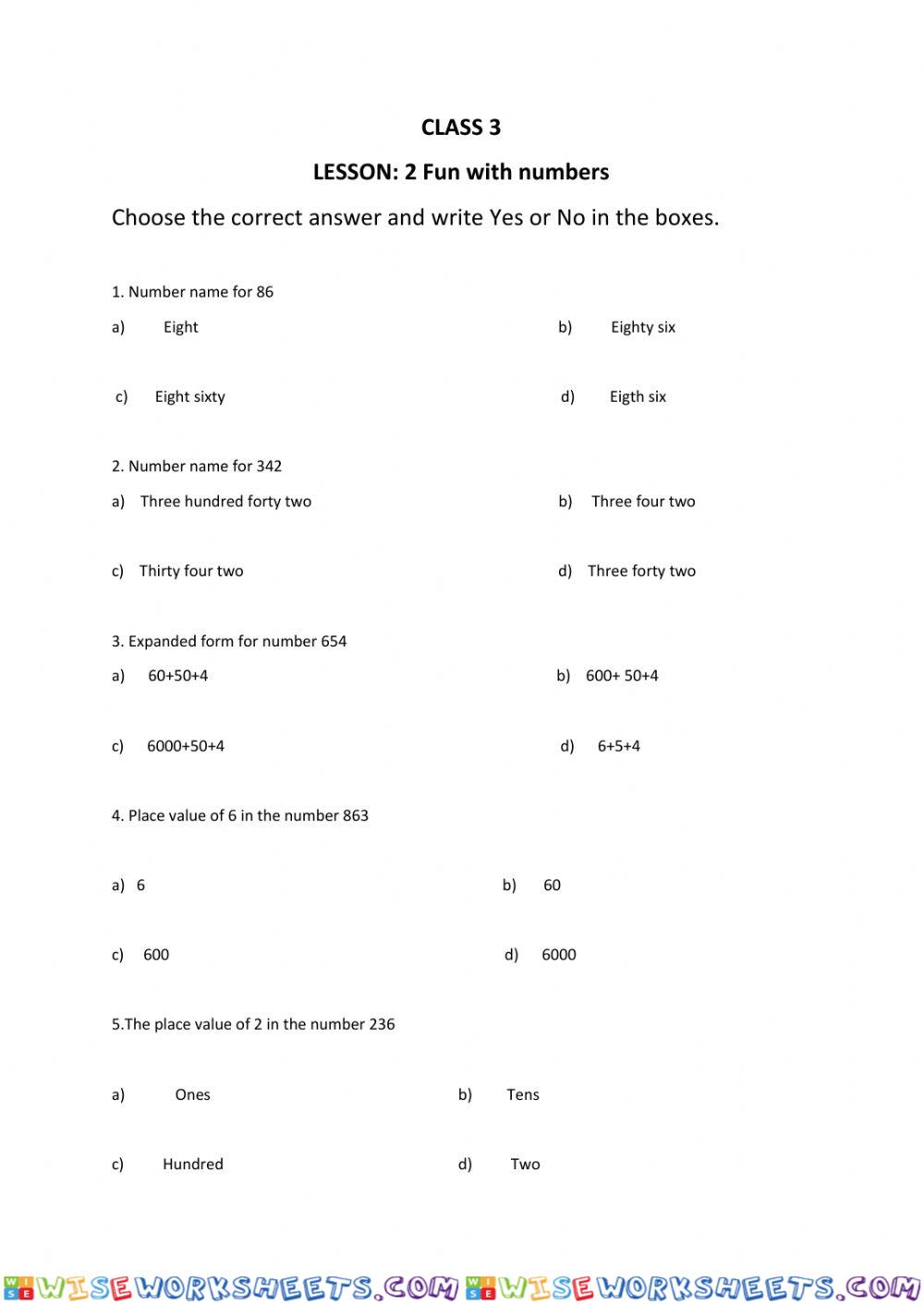 Fun with numbers