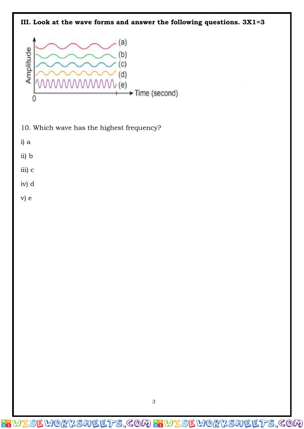 worksheet