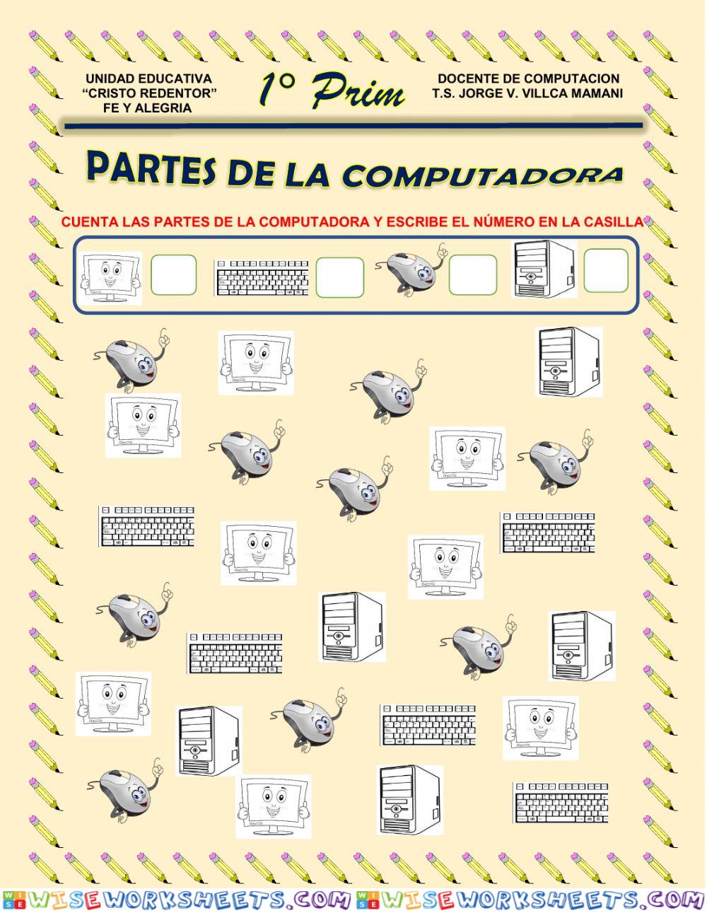 Partes de la computadora