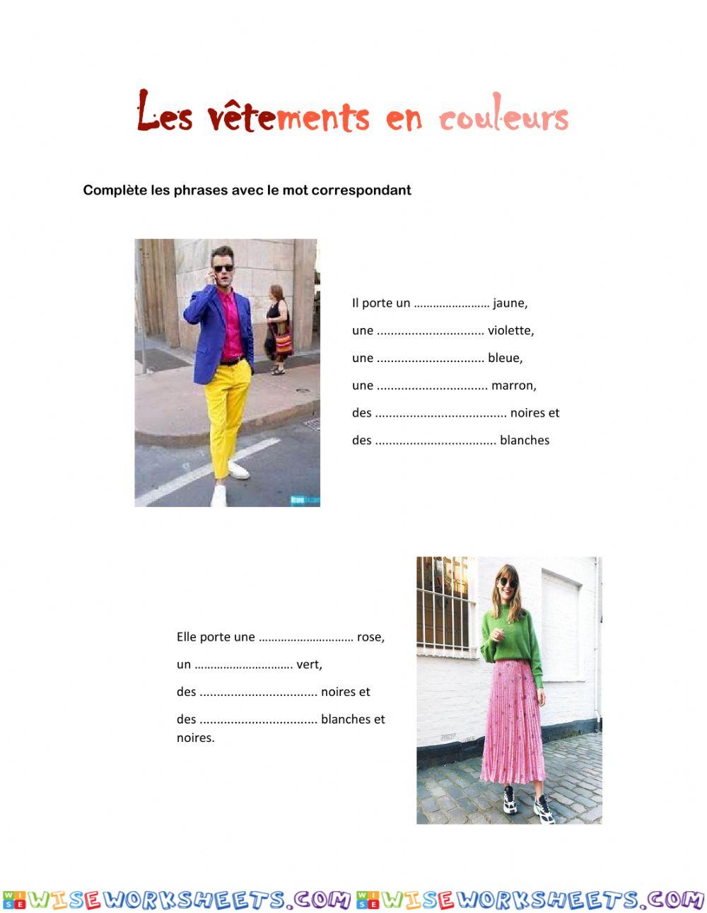 Les vêtements