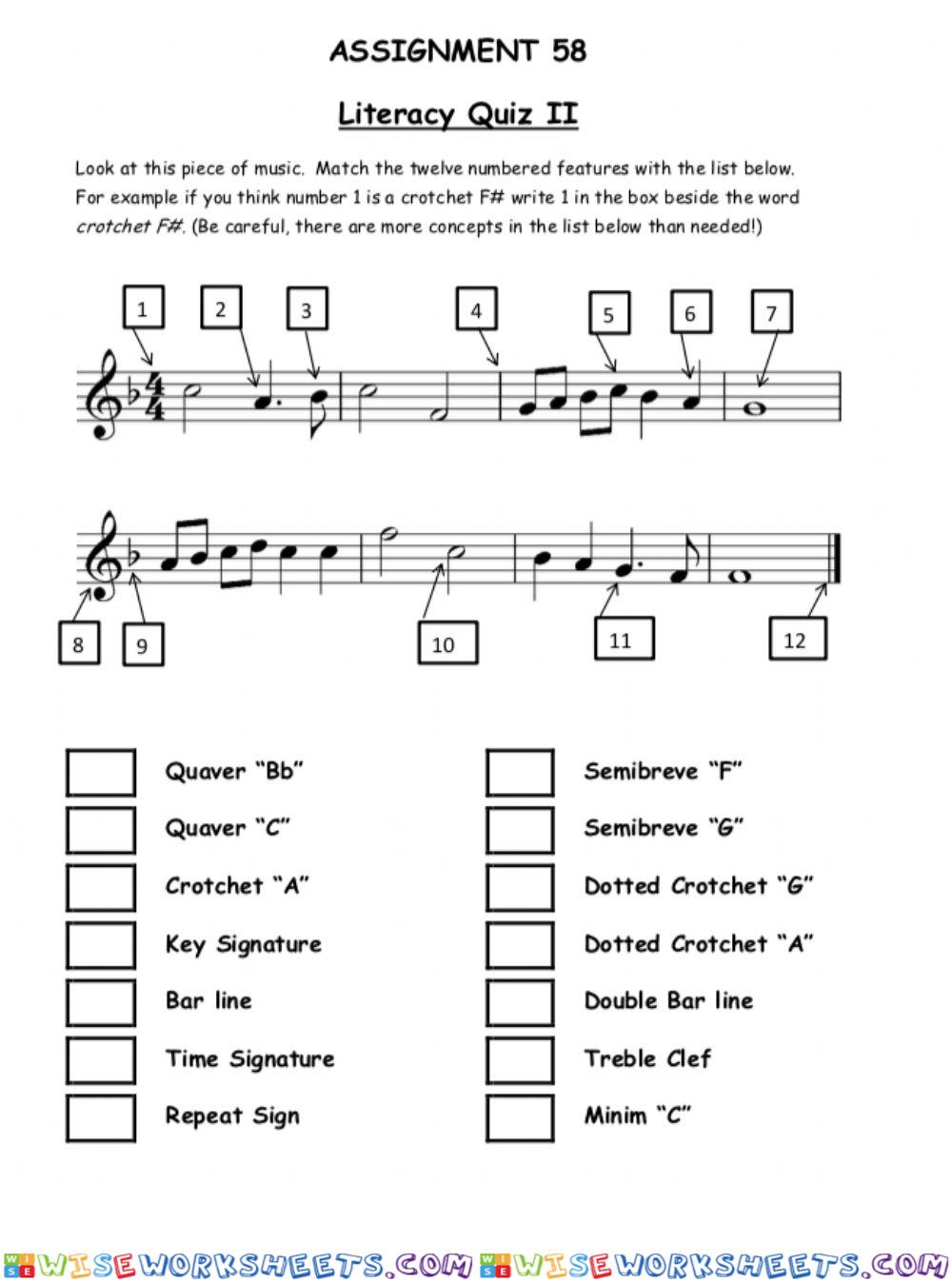 BGE Music literacy2 Draw the arrows