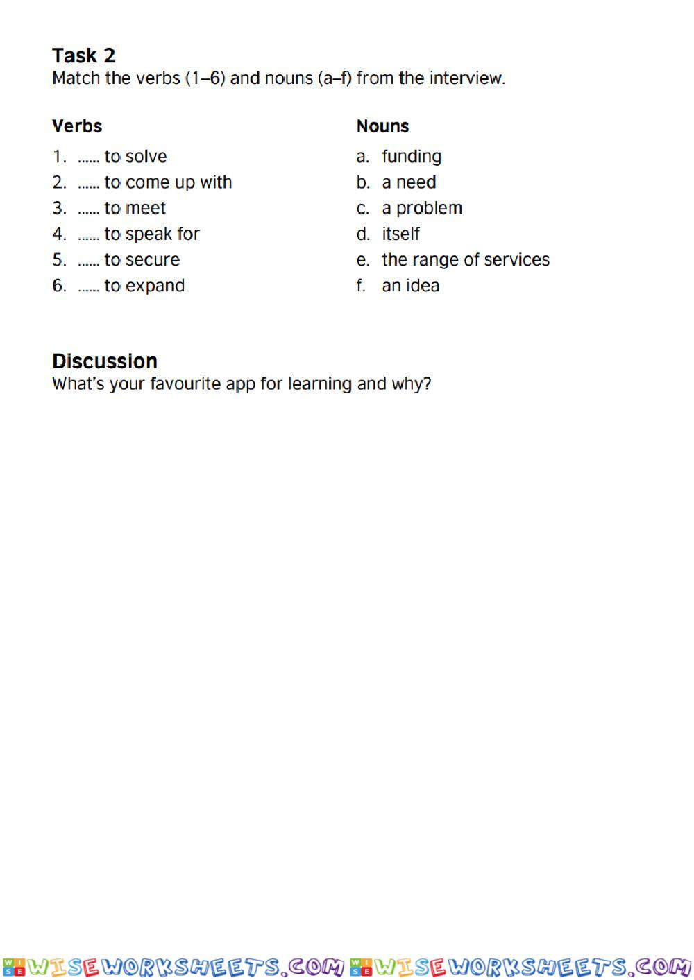 worksheet