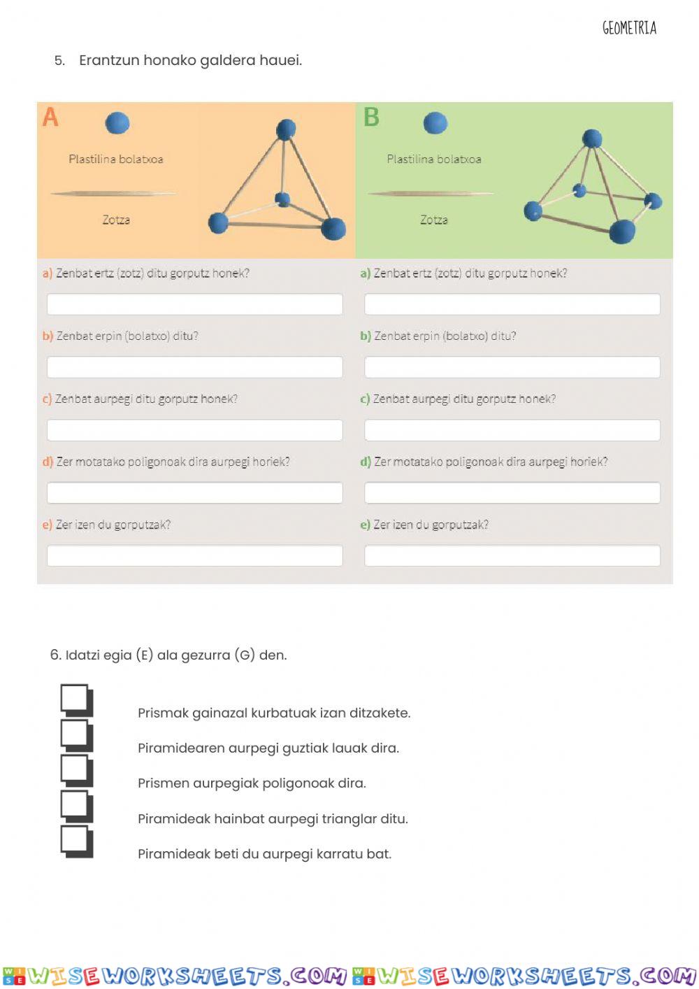 worksheet