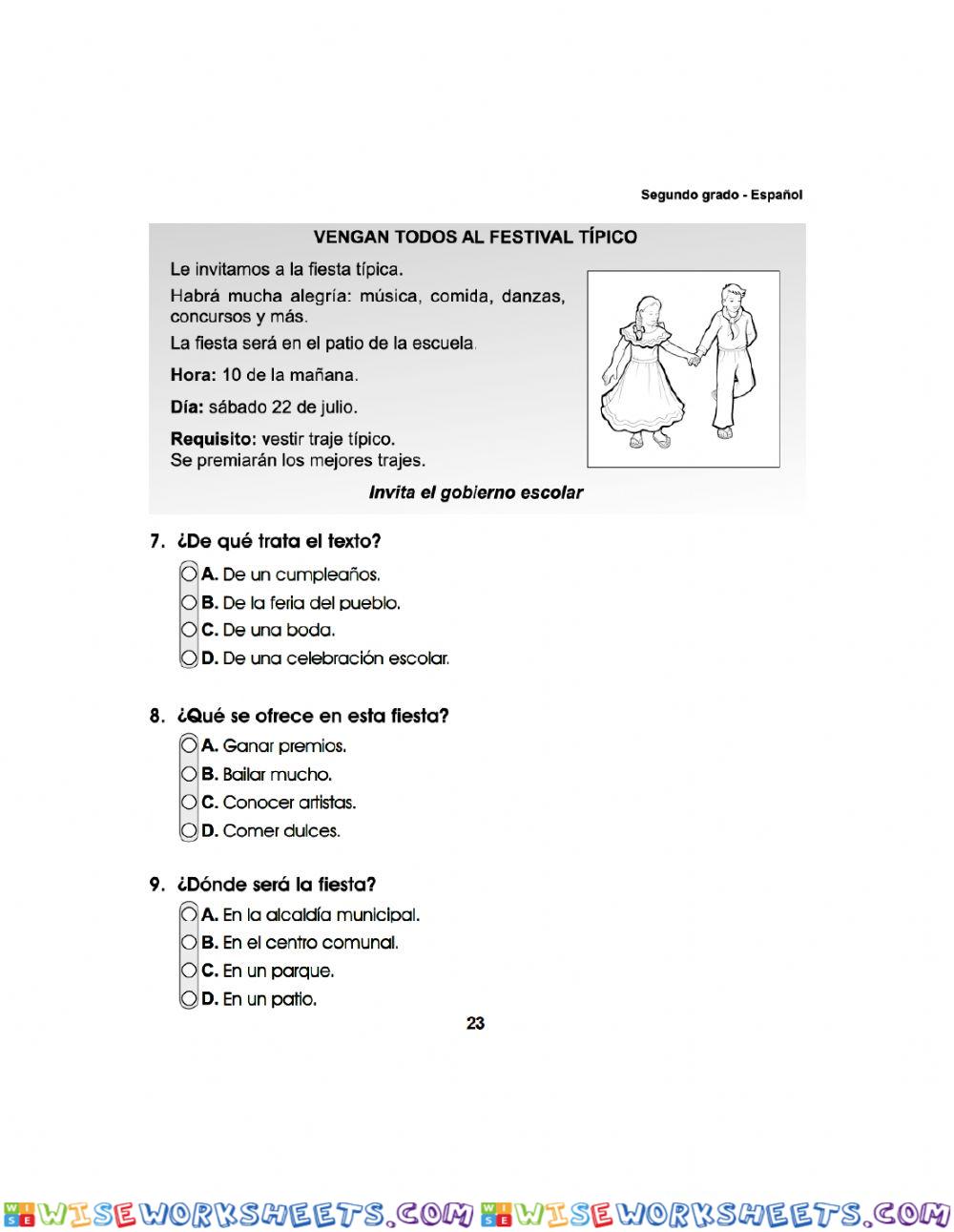 worksheet