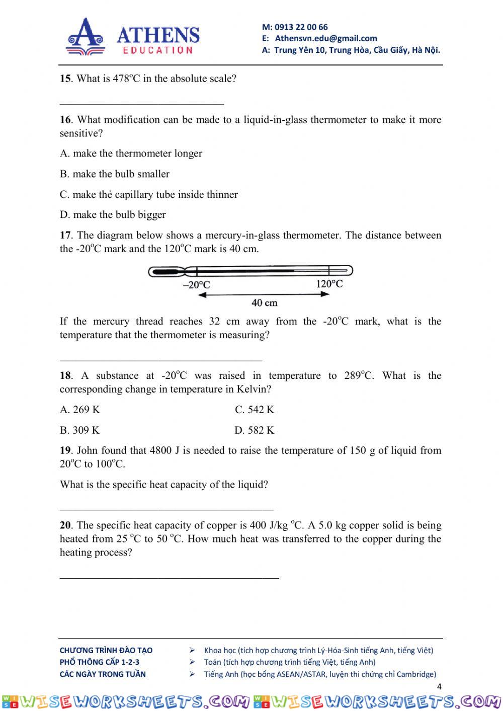 worksheet