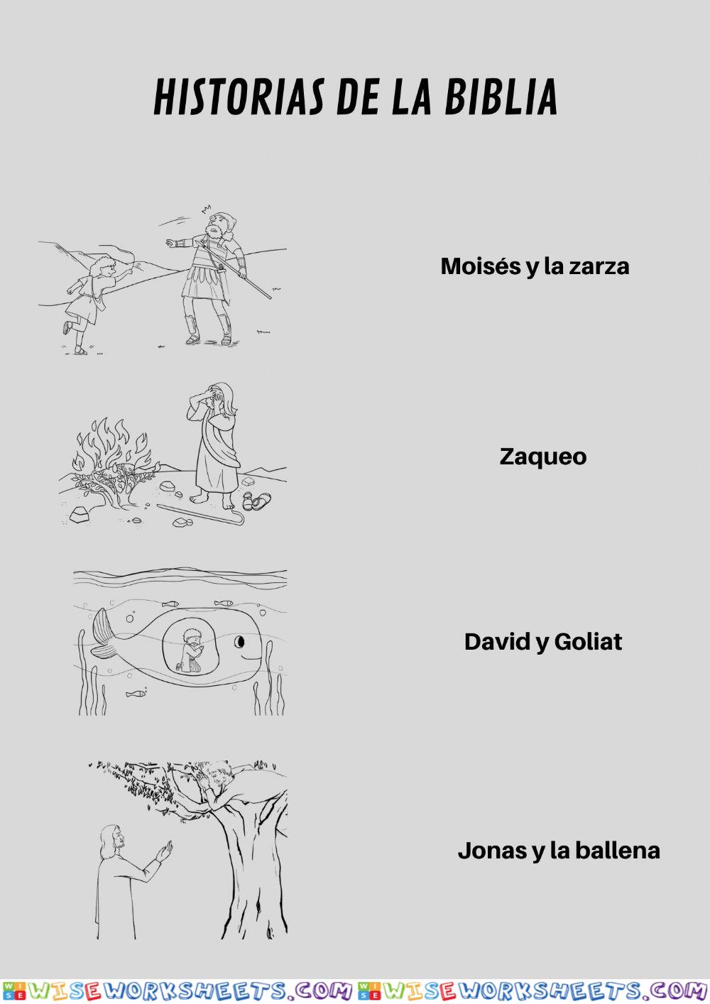 Historias de la biblia