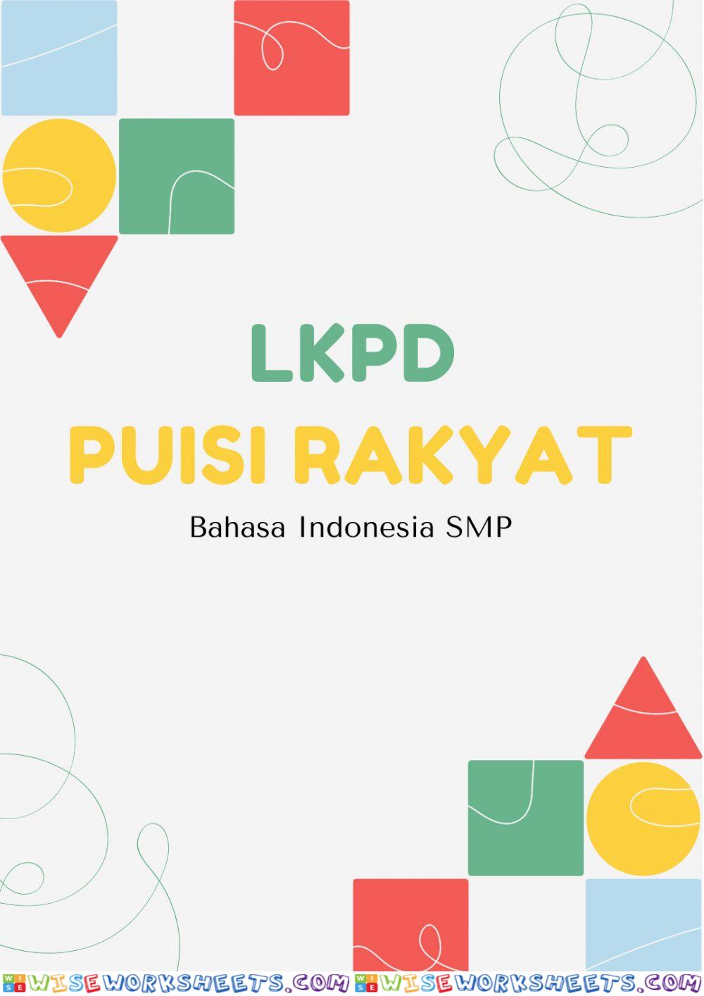 Puisi Rakyat