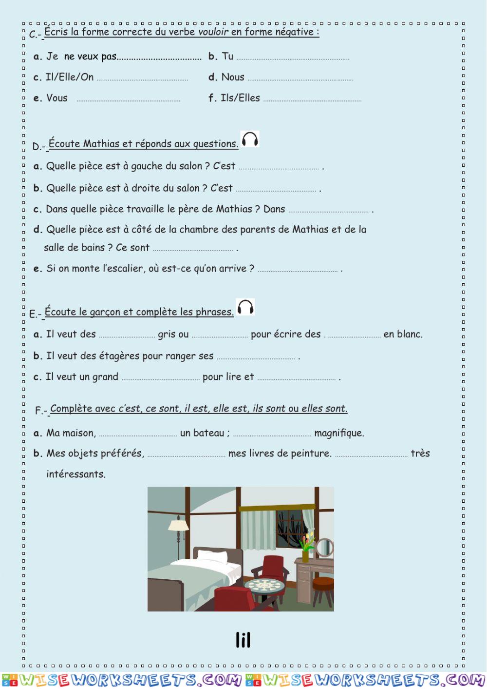 worksheet