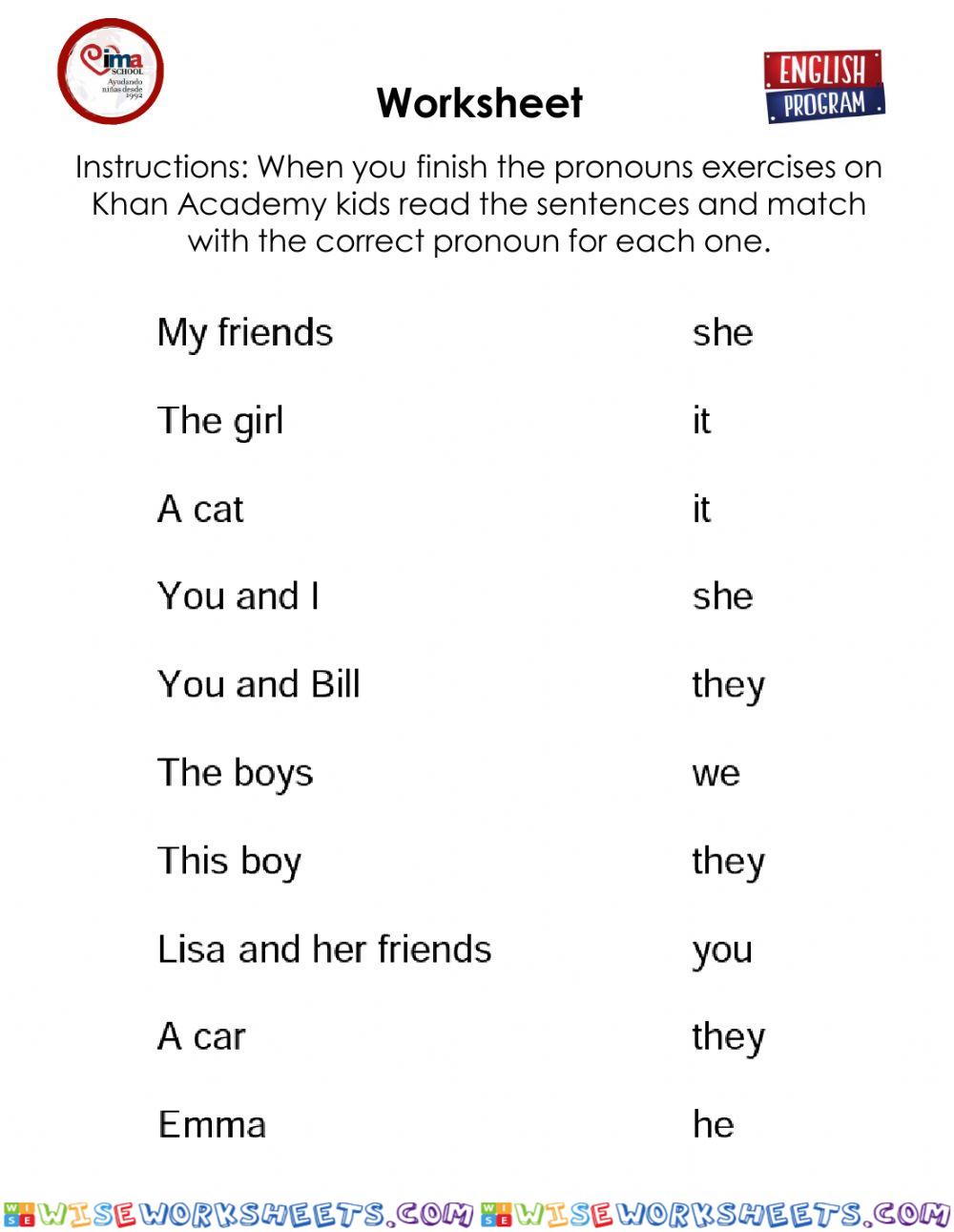 Pronouns