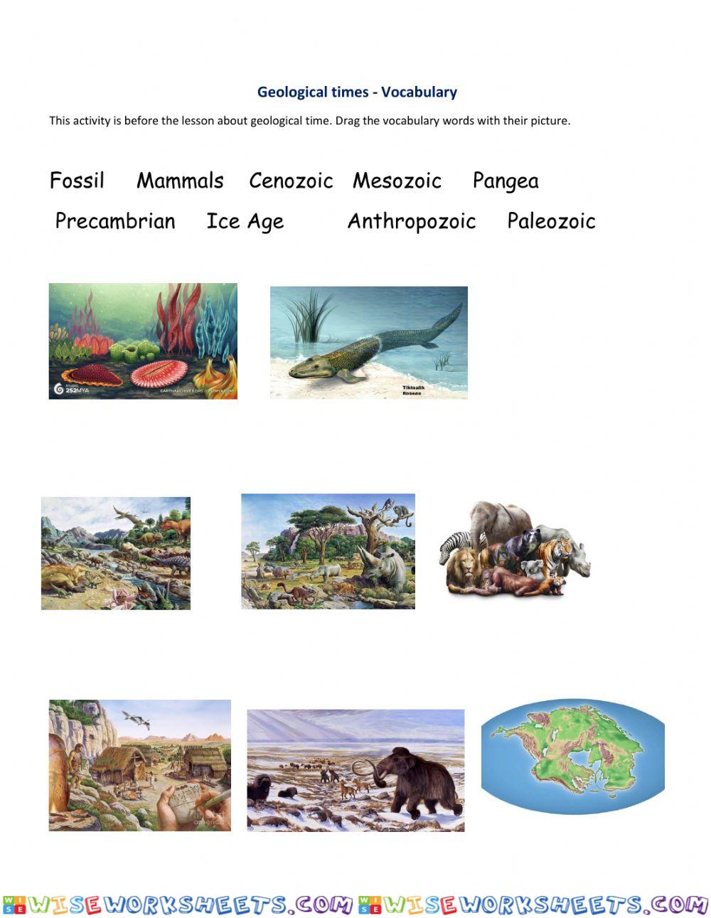 Geological times