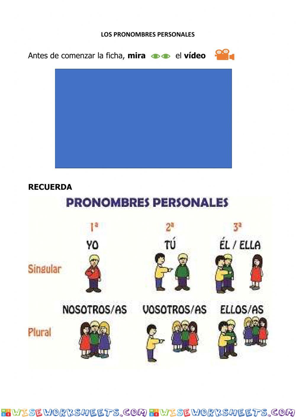 Pronombres personales