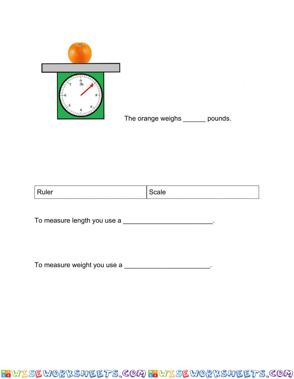 Measurement tools