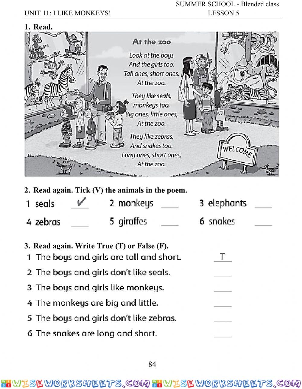 worksheet