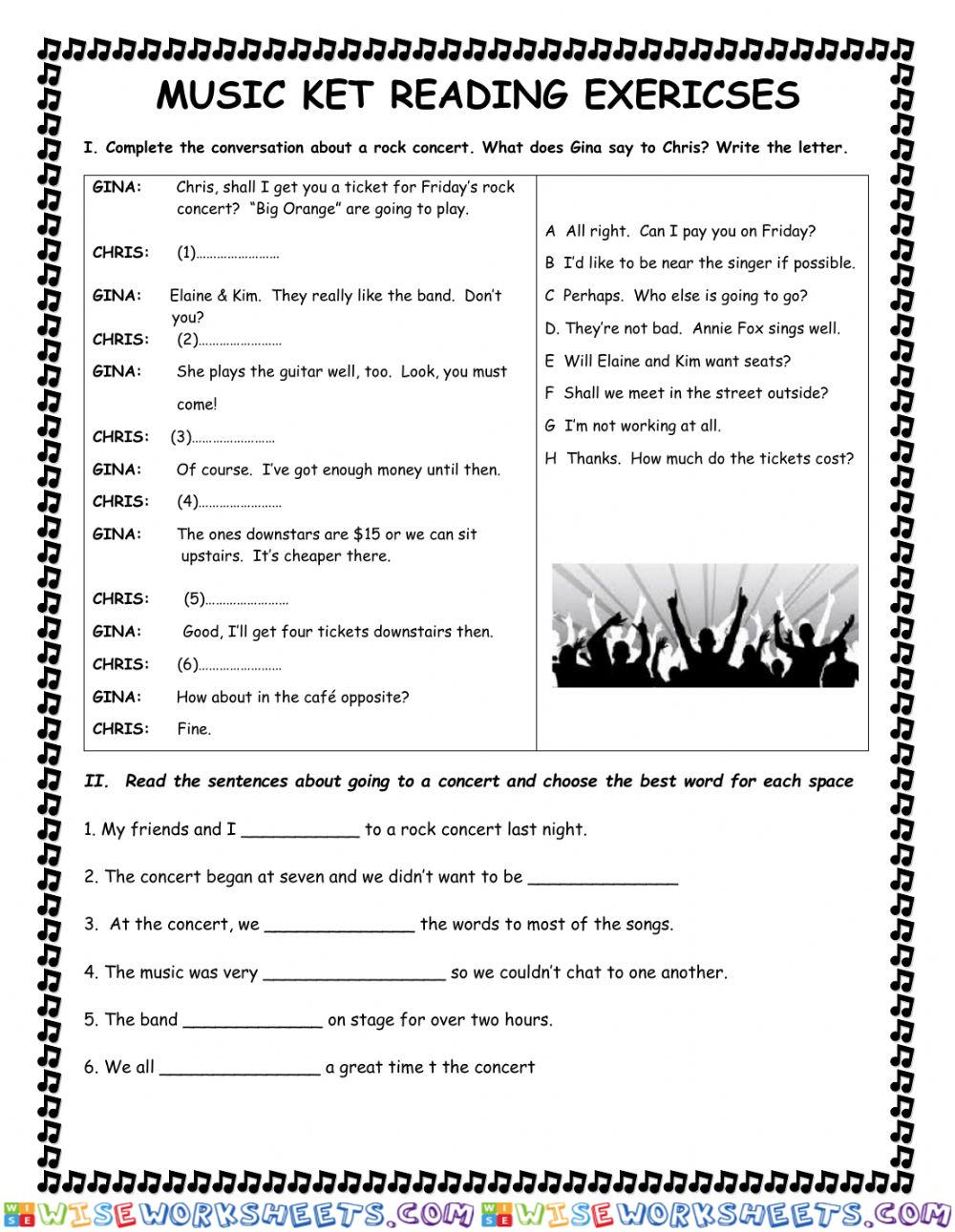 KET Music Reading Exercises