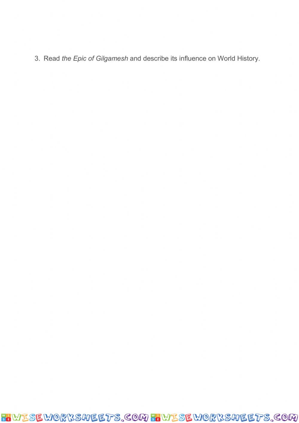 worksheet