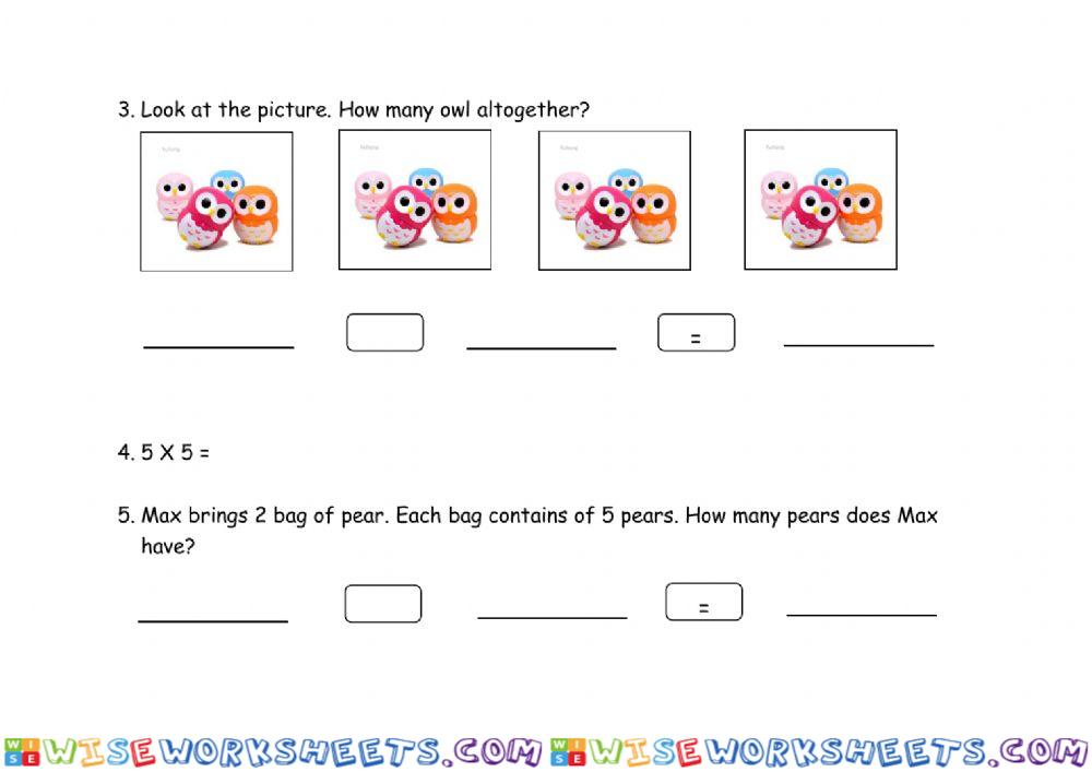 worksheet