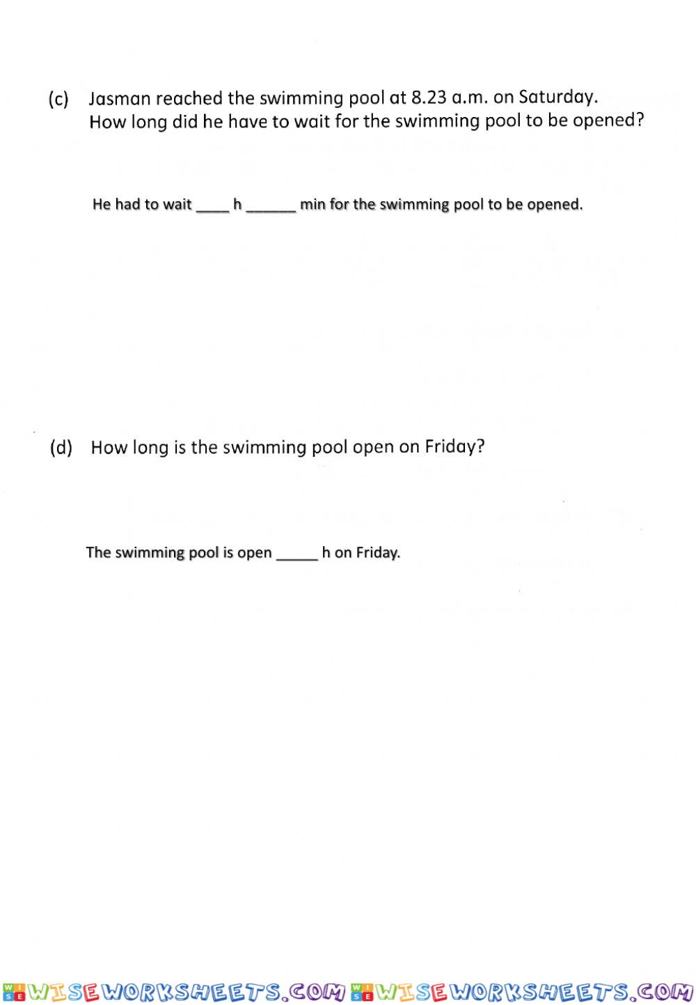 worksheet