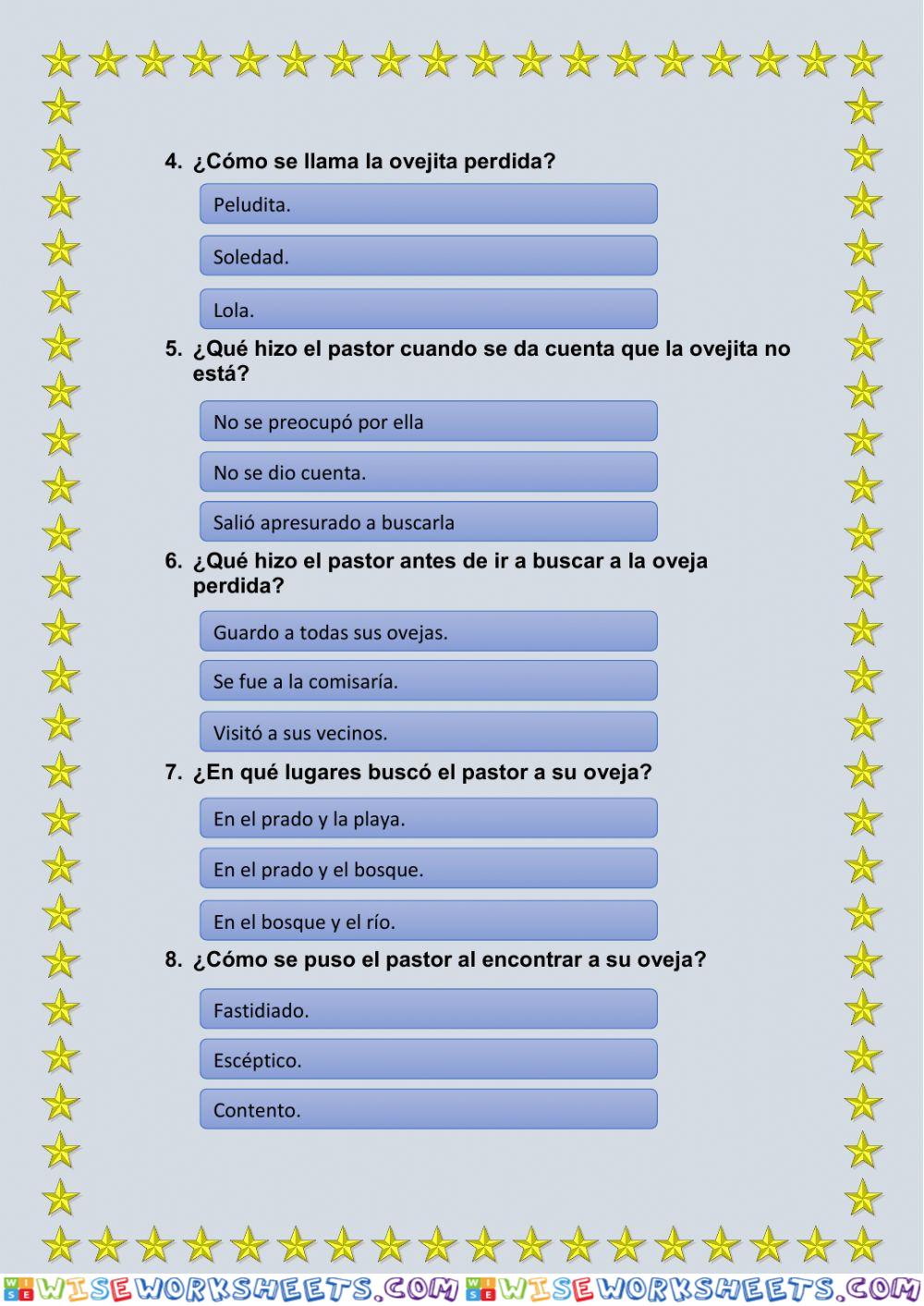 worksheet