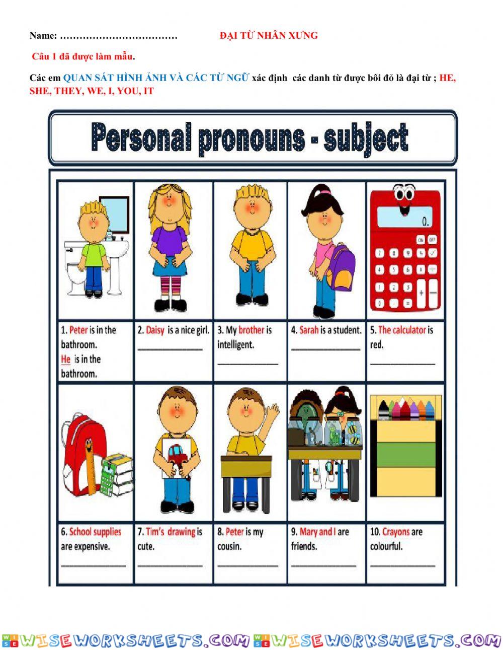 Pronouns
