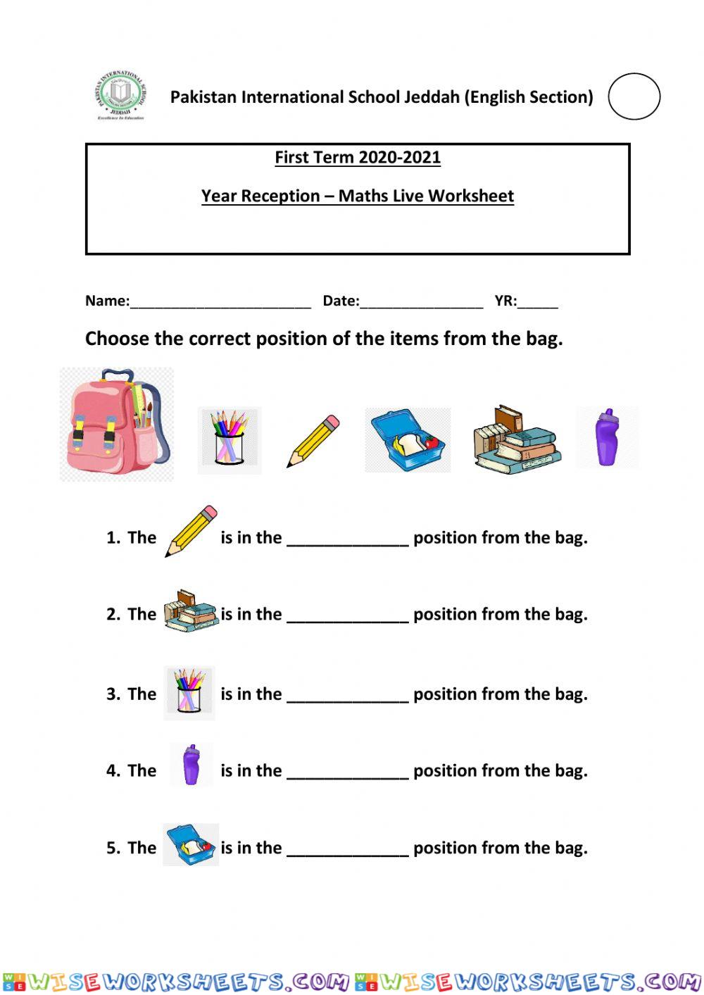Ordinal Numbers