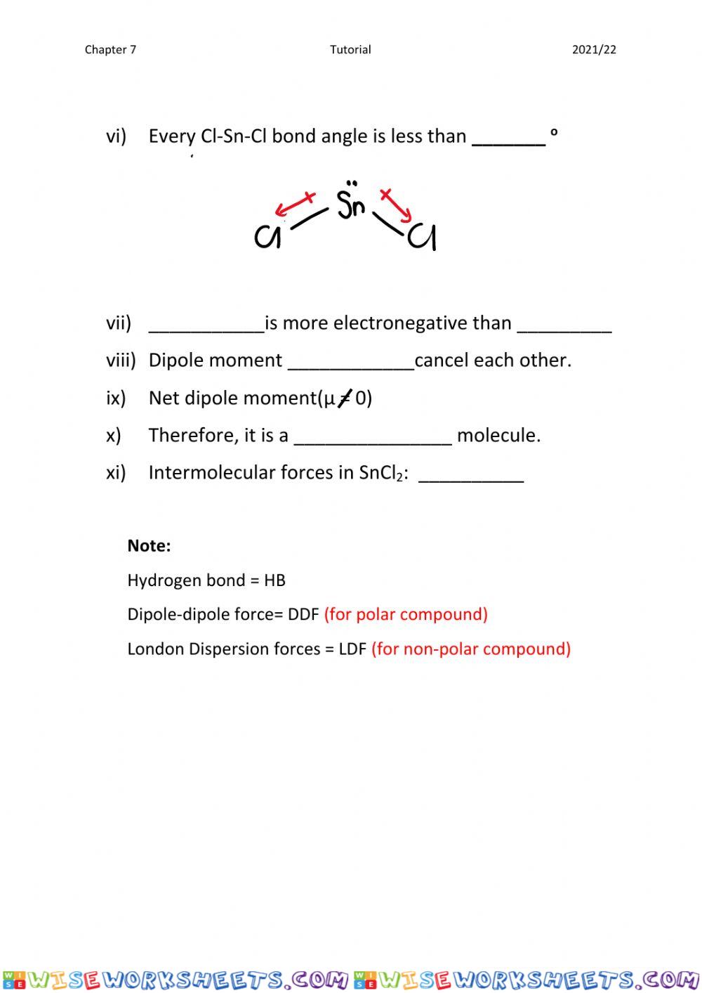 worksheet
