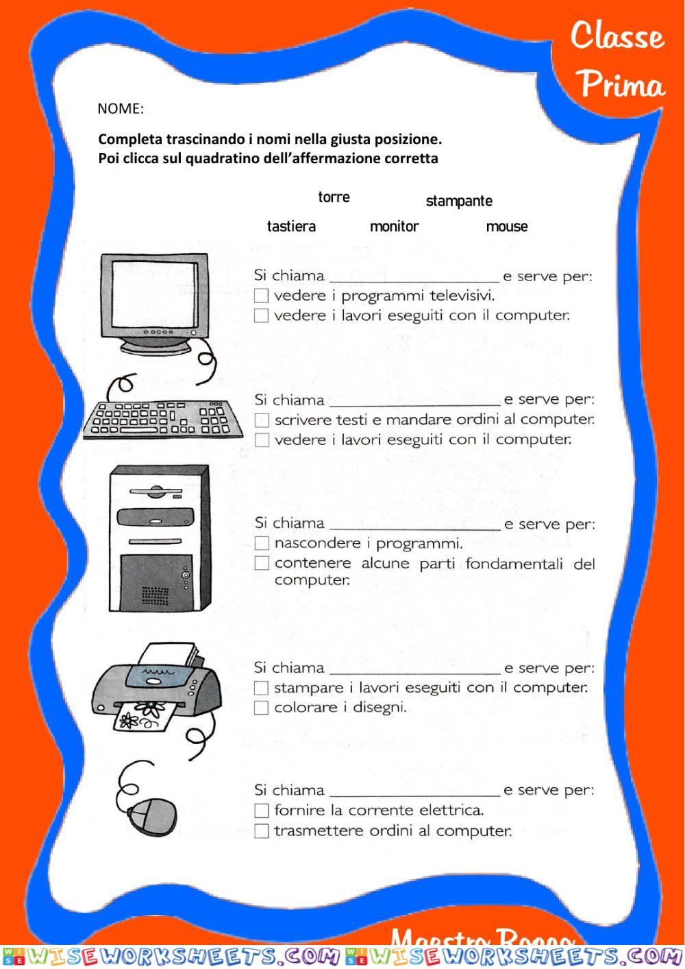 Le Parti Del Computer