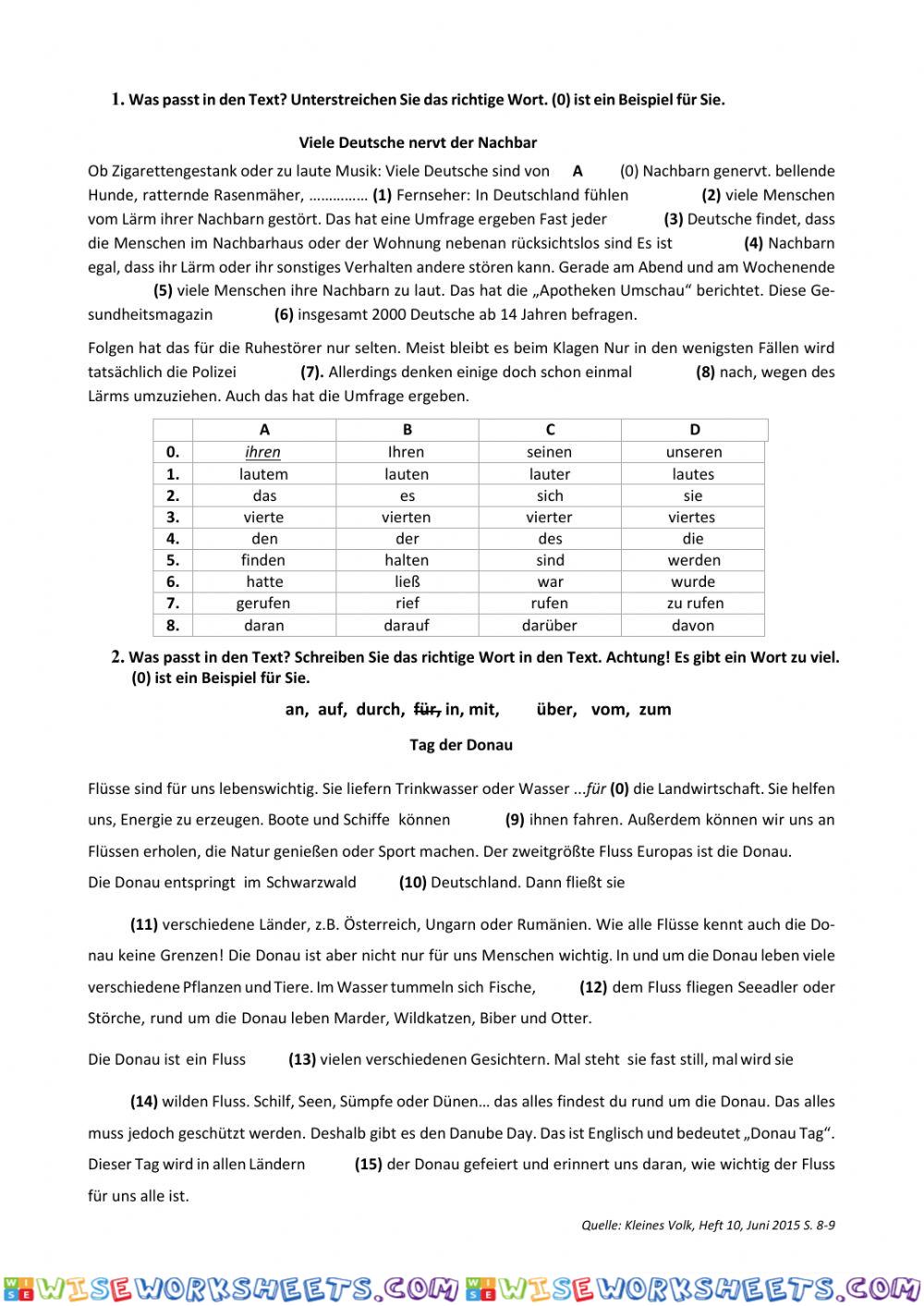 Abitur 2017.05. Közép Grammatik
