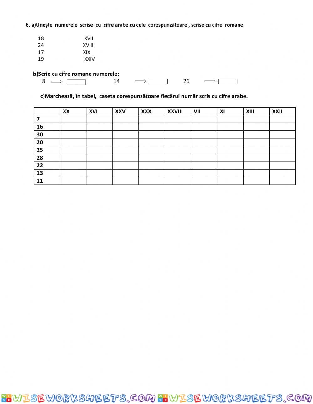 worksheet