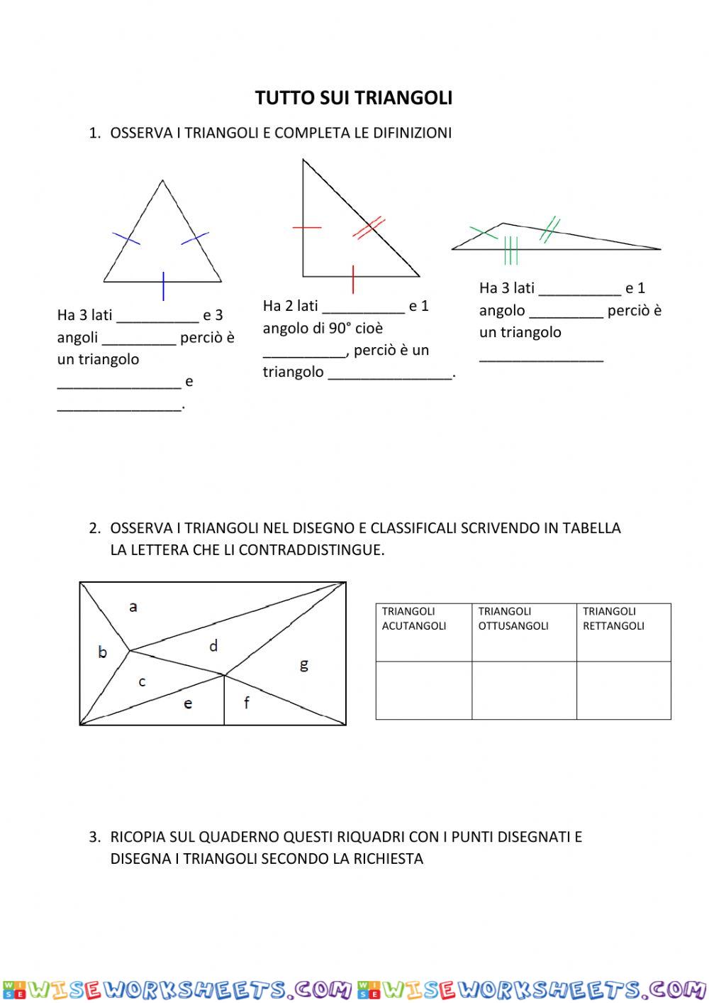 Tutto sui triangoli