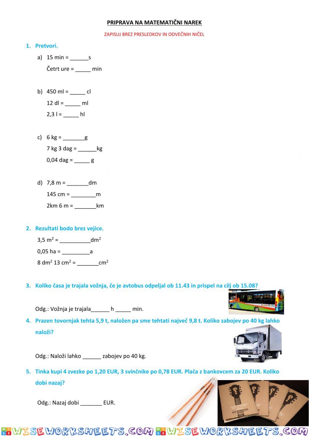 Merske enote