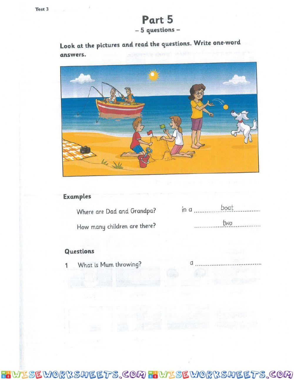 worksheet