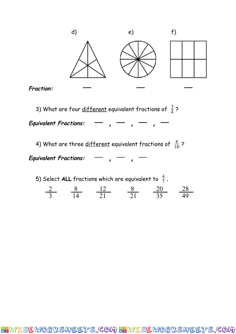 worksheet