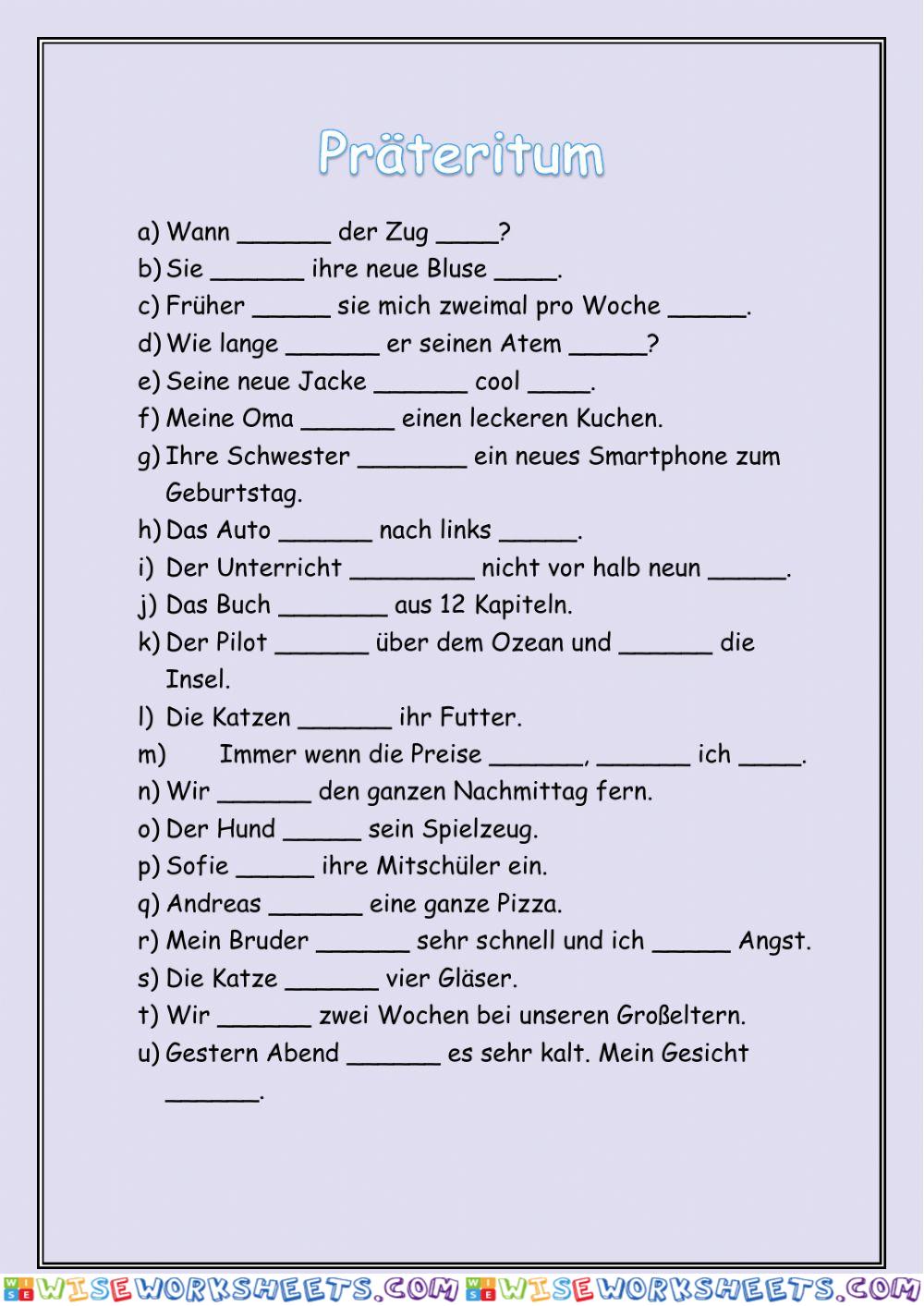 Präteritum
