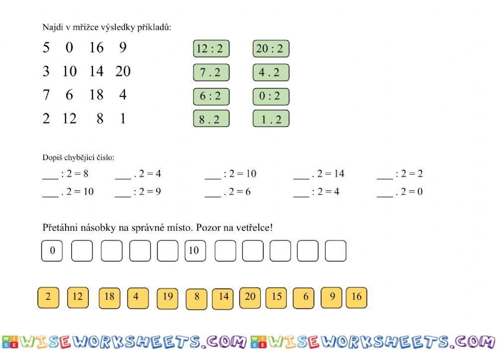 worksheet